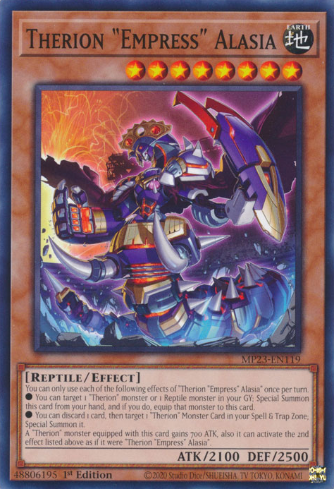 Therion "Empress" Alasia [MP23-EN119] Common | Jomio and Rueliete's Cards and Comics