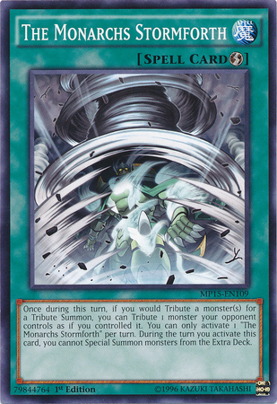 The Monarchs Stormforth [MP15-EN109] Common | Jomio and Rueliete's Cards and Comics