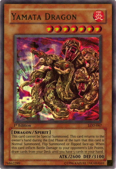 Yamata Dragon [LOD-067] Ultra Rare | Jomio and Rueliete's Cards and Comics