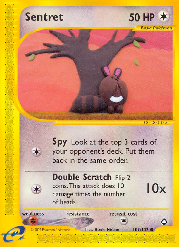 Sentret (107/147) [Aquapolis] | Jomio and Rueliete's Cards and Comics