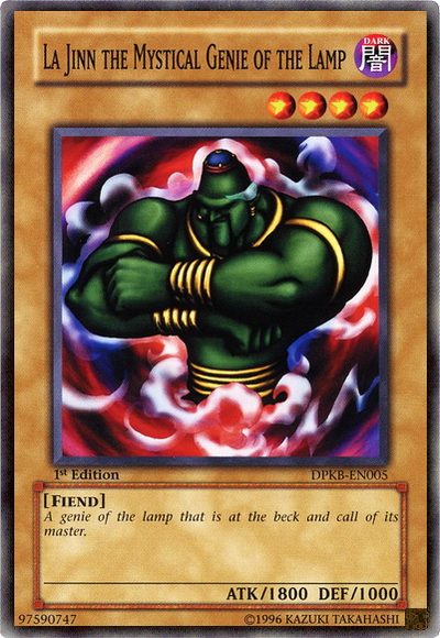 La Jinn the Mystical Genie of the Lamp [DPKB-EN005] Common | Jomio and Rueliete's Cards and Comics