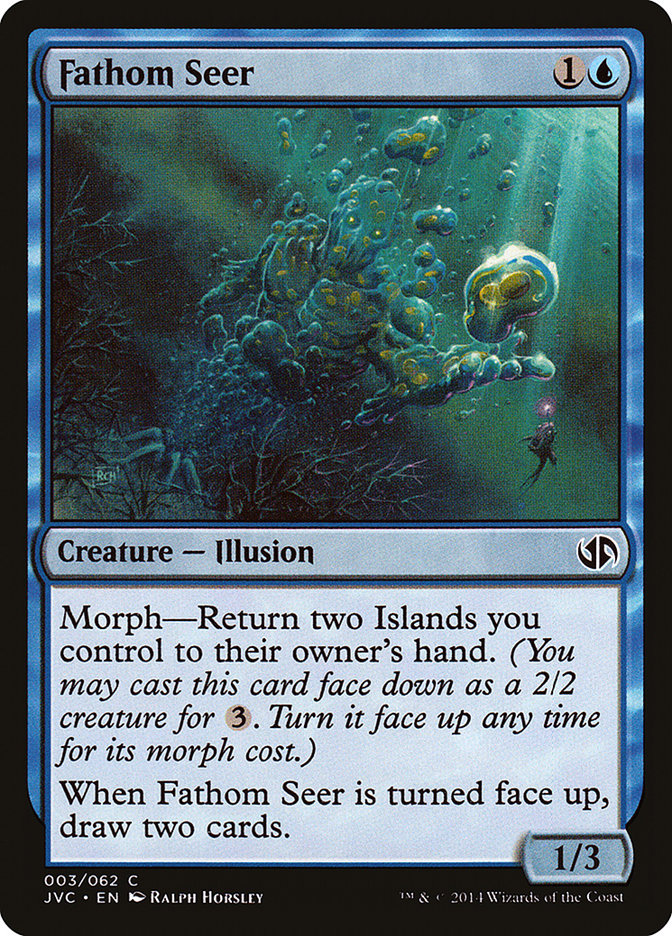 Fathom Seer [Duel Decks Anthology] | Jomio and Rueliete's Cards and Comics