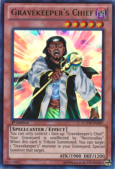 Gravekeeper's Chief [LCYW-EN187] Ultra Rare | Jomio and Rueliete's Cards and Comics