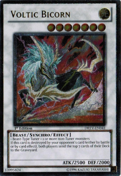 Voltic Bicorn (UTR) [DREV-EN041] Ultimate Rare | Jomio and Rueliete's Cards and Comics