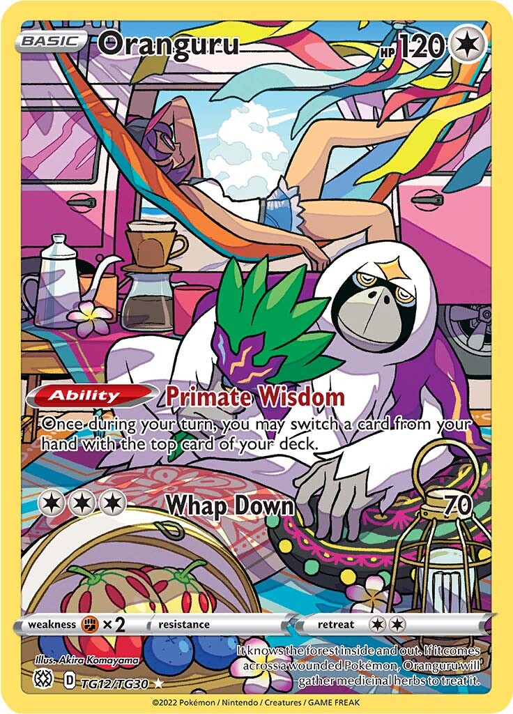 Oranguru (TG12/TG30) [Sword & Shield: Brilliant Stars] | Jomio and Rueliete's Cards and Comics
