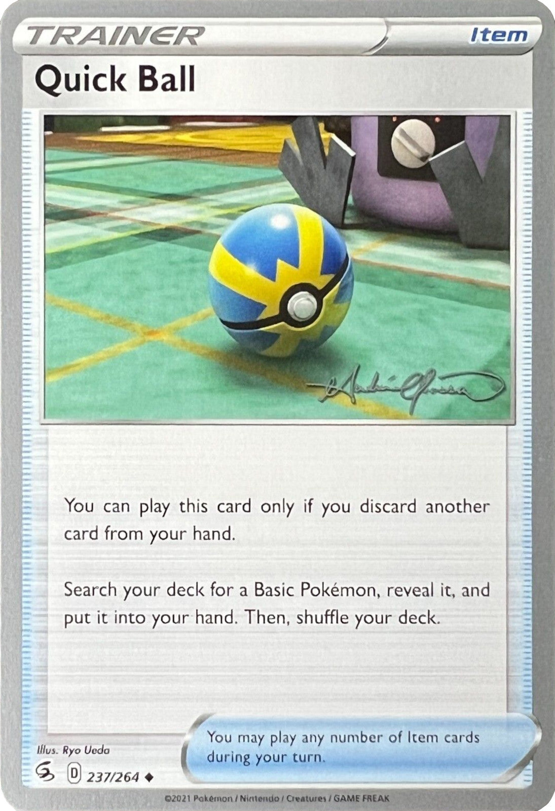 Quick Ball (237/264) (The Shape of Mew - Andre Chiasson) [World Championships 2022] | Jomio and Rueliete's Cards and Comics