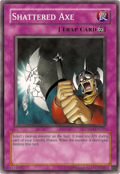 Shattered Axe [DR04-EN239] Common | Jomio and Rueliete's Cards and Comics
