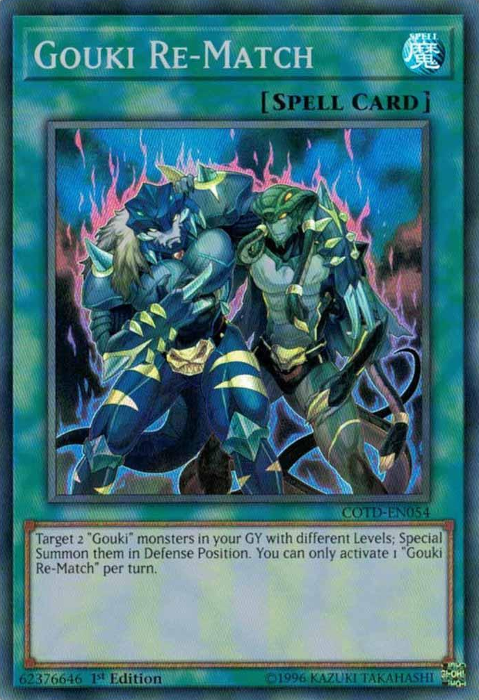 Gouki Re-Match [COTD-EN054] Super Rare | Jomio and Rueliete's Cards and Comics