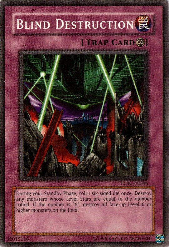 Blind Destruction [LON-EN086] Common | Jomio and Rueliete's Cards and Comics