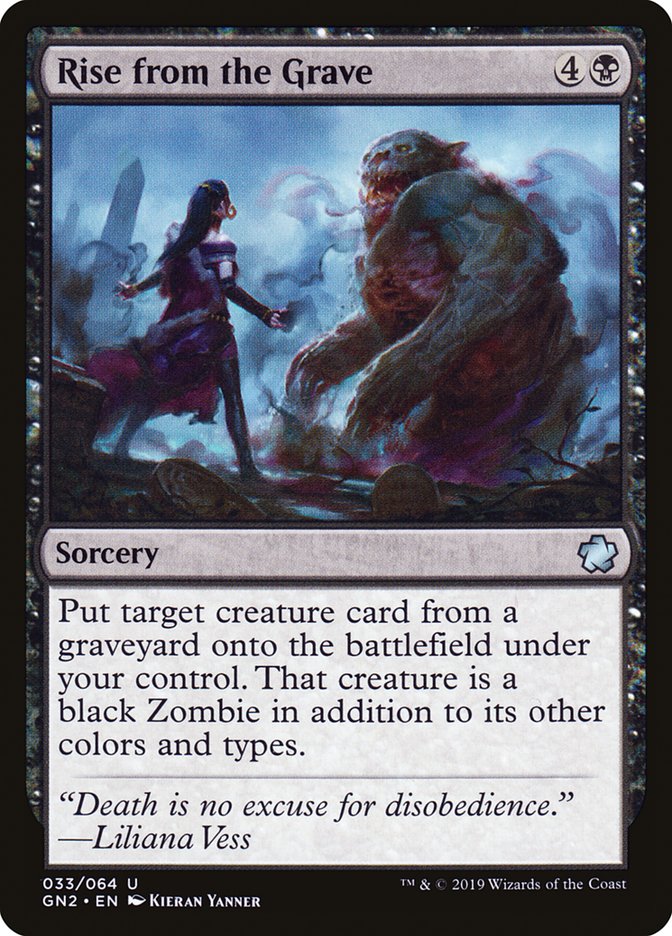 Rise from the Grave [Game Night 2019] | Jomio and Rueliete's Cards and Comics