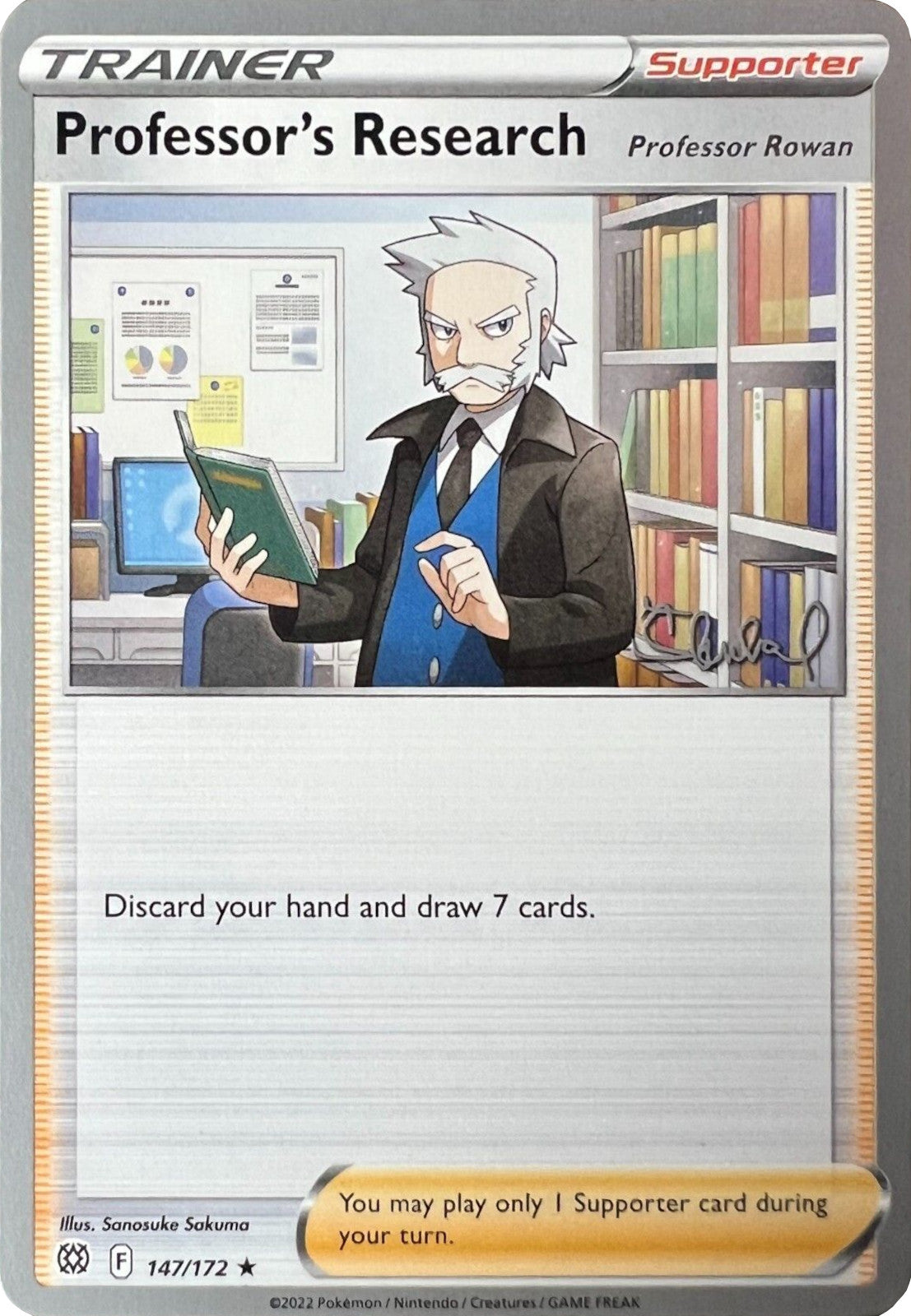 Professor's Research (147/172) (Professor Rowan) (ADP - Ondrej Skubal) [World Championships 2022] | Jomio and Rueliete's Cards and Comics
