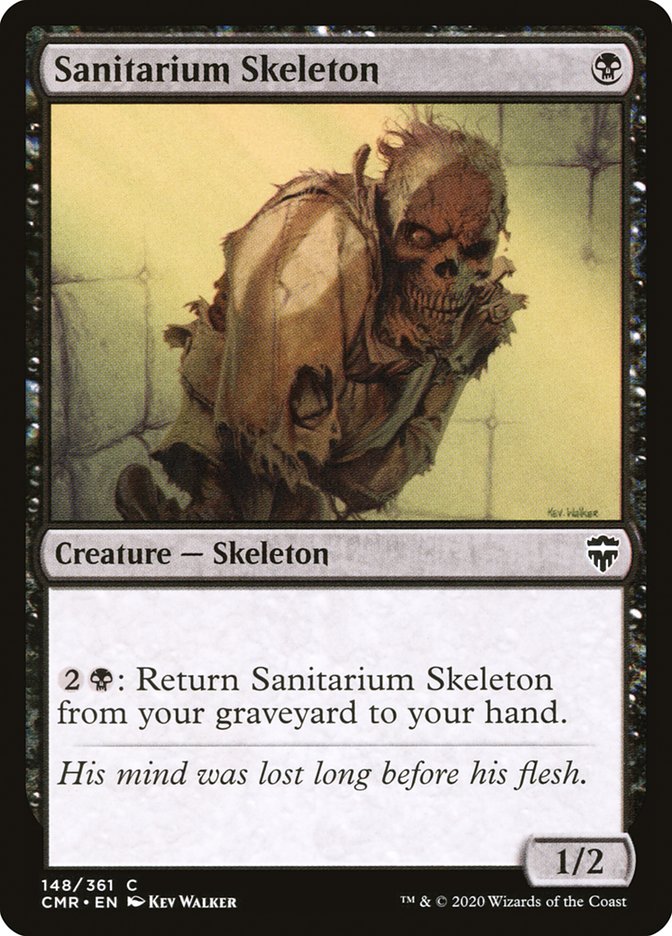 Sanitarium Skeleton [Commander Legends] | Jomio and Rueliete's Cards and Comics
