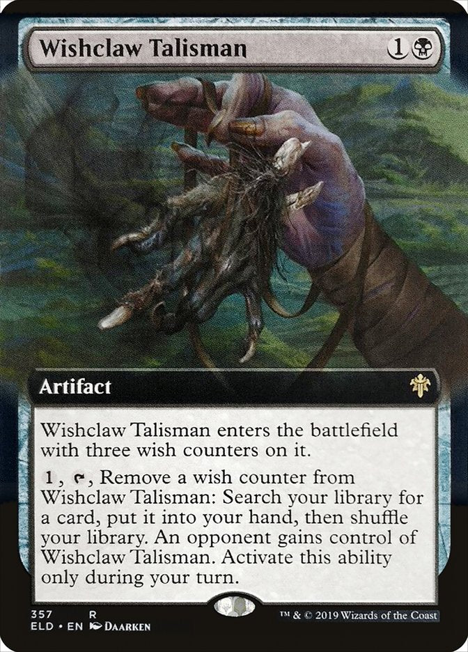 Wishclaw Talisman (Extended Art) [Throne of Eldraine] | Jomio and Rueliete's Cards and Comics