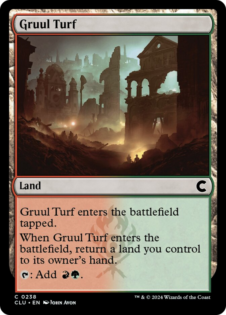 Gruul Turf [Ravnica: Clue Edition] | Jomio and Rueliete's Cards and Comics