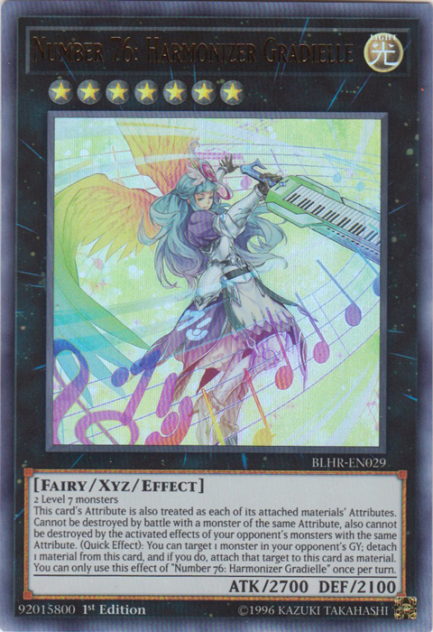Number 76: Harmonizer Gradielle [BLHR-EN029] Ultra Rare | Jomio and Rueliete's Cards and Comics