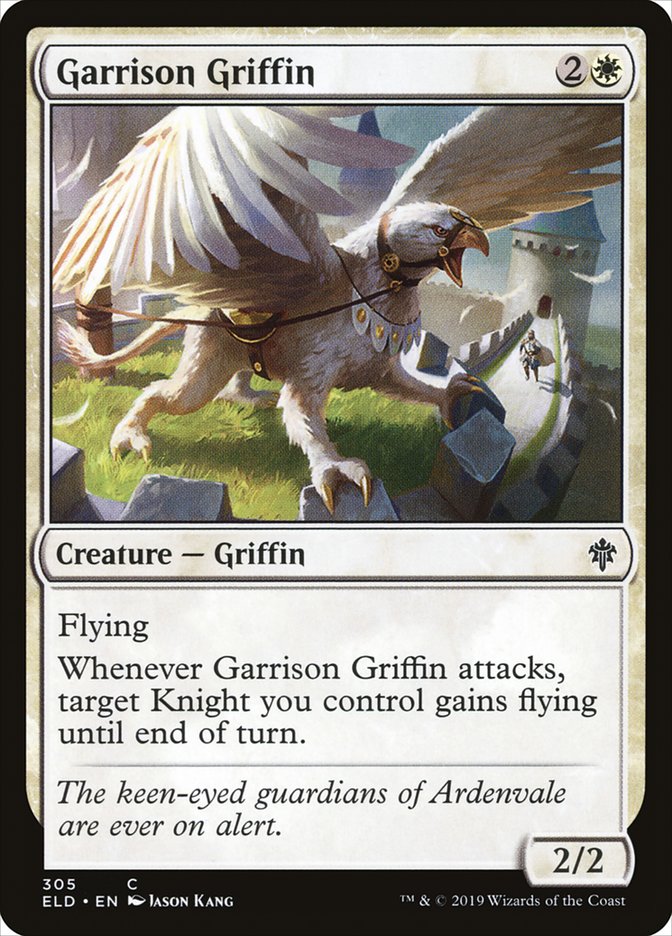 Garrison Griffin [Throne of Eldraine] | Jomio and Rueliete's Cards and Comics