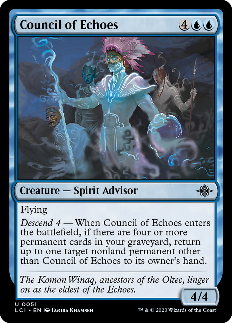 Council of Echoes [The Lost Caverns of Ixalan] | Jomio and Rueliete's Cards and Comics