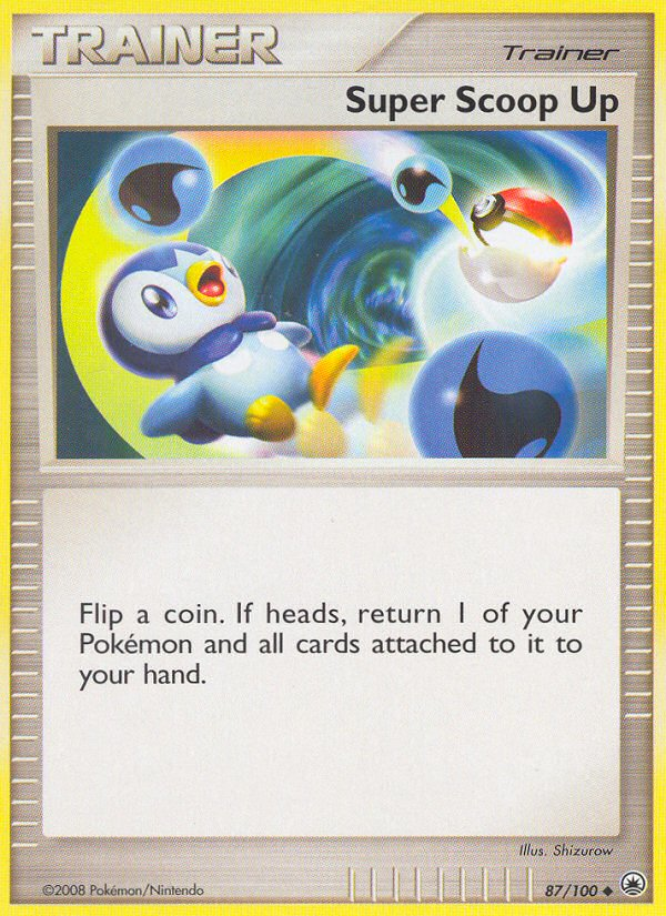 Super Scoop Up (87/100) [Diamond & Pearl: Majestic Dawn] | Jomio and Rueliete's Cards and Comics