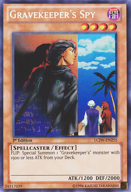 Gravekeeper's Spy [LCJW-EN255] Secret Rare | Jomio and Rueliete's Cards and Comics