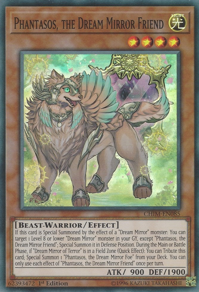 Phantasos, the Dream Mirror Friend [CHIM-EN085] Super Rare | Jomio and Rueliete's Cards and Comics
