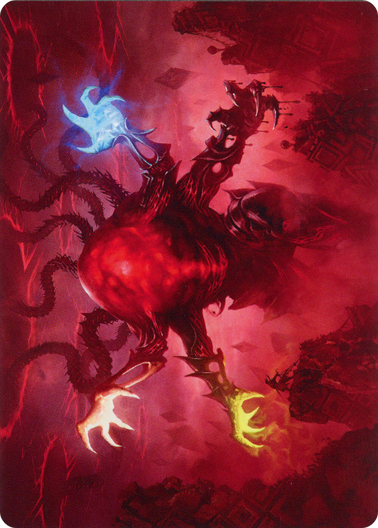 Omnath, Locus of All Art Card (51) [March of the Machine Art Series] | Jomio and Rueliete's Cards and Comics