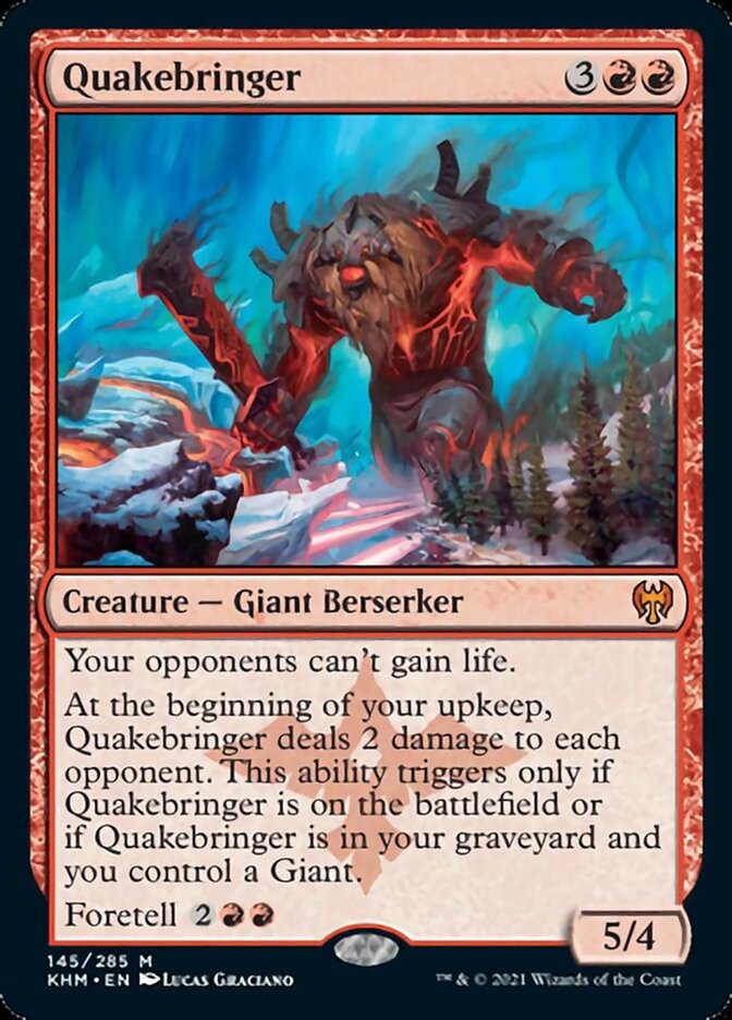 Quakebringer [Kaldheim] | Jomio and Rueliete's Cards and Comics