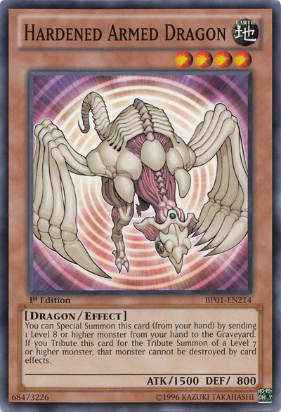 Hardened Armed Dragon [BP01-EN214] Common | Jomio and Rueliete's Cards and Comics
