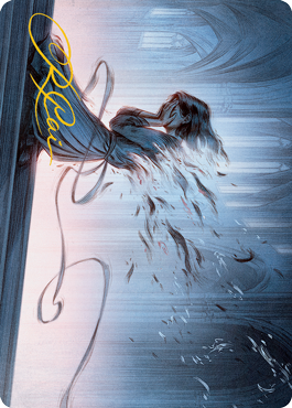 Fading Hope Art Card (Gold-Stamped Signature) [Innistrad: Midnight Hunt Art Series] | Jomio and Rueliete's Cards and Comics