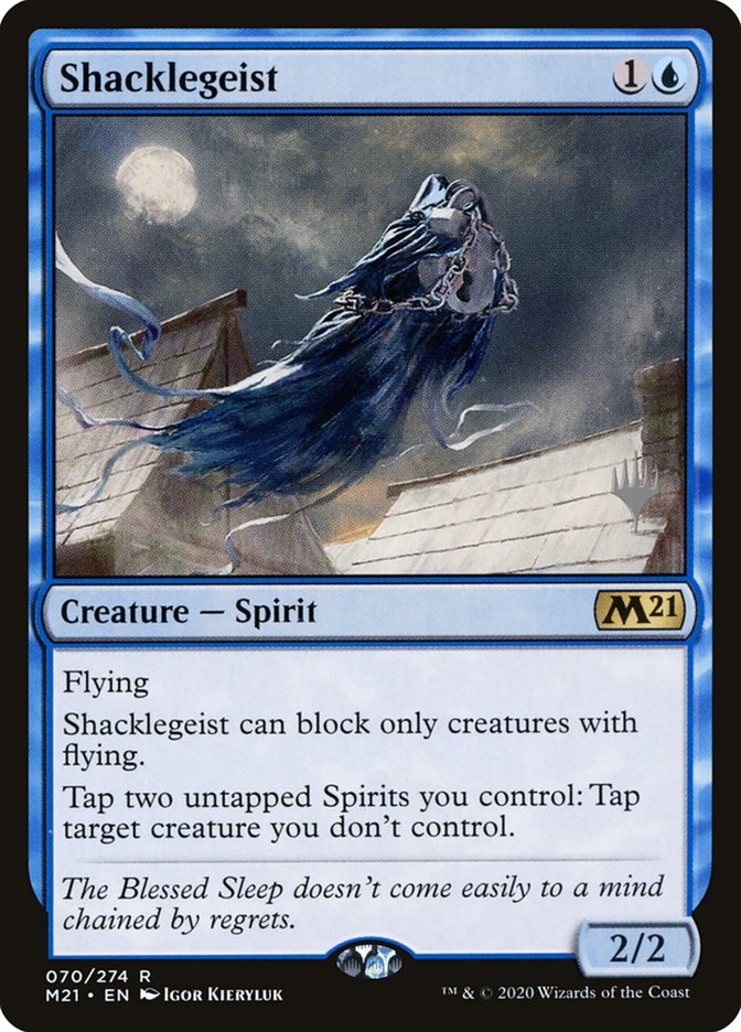 Shacklegeist (Promo Pack) [Core Set 2021 Promos] | Jomio and Rueliete's Cards and Comics