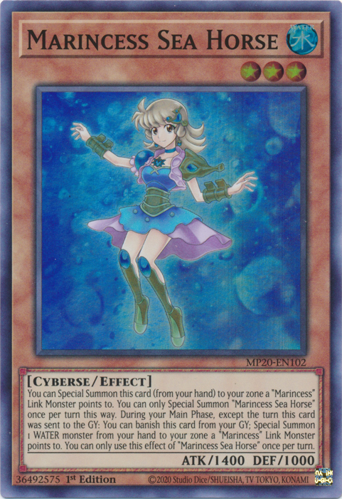 Marincess Sea Horse [MP20-EN102] Super Rare | Jomio and Rueliete's Cards and Comics