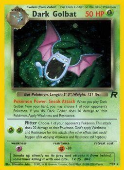 Dark Golbat (7/82) [Team Rocket Unlimited] | Jomio and Rueliete's Cards and Comics