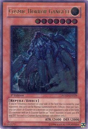 Cosmic Horror Gangi'el (UTR) [POTD-EN029] Ultimate Rare | Jomio and Rueliete's Cards and Comics