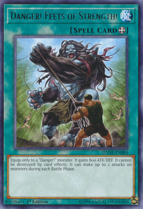Danger! Feets of Strength! [DANE-EN084] Rare | Jomio and Rueliete's Cards and Comics