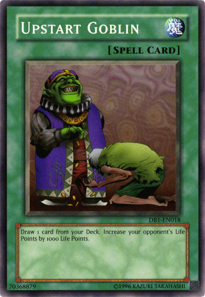 Upstart Goblin [DB1-EN018] Common | Jomio and Rueliete's Cards and Comics