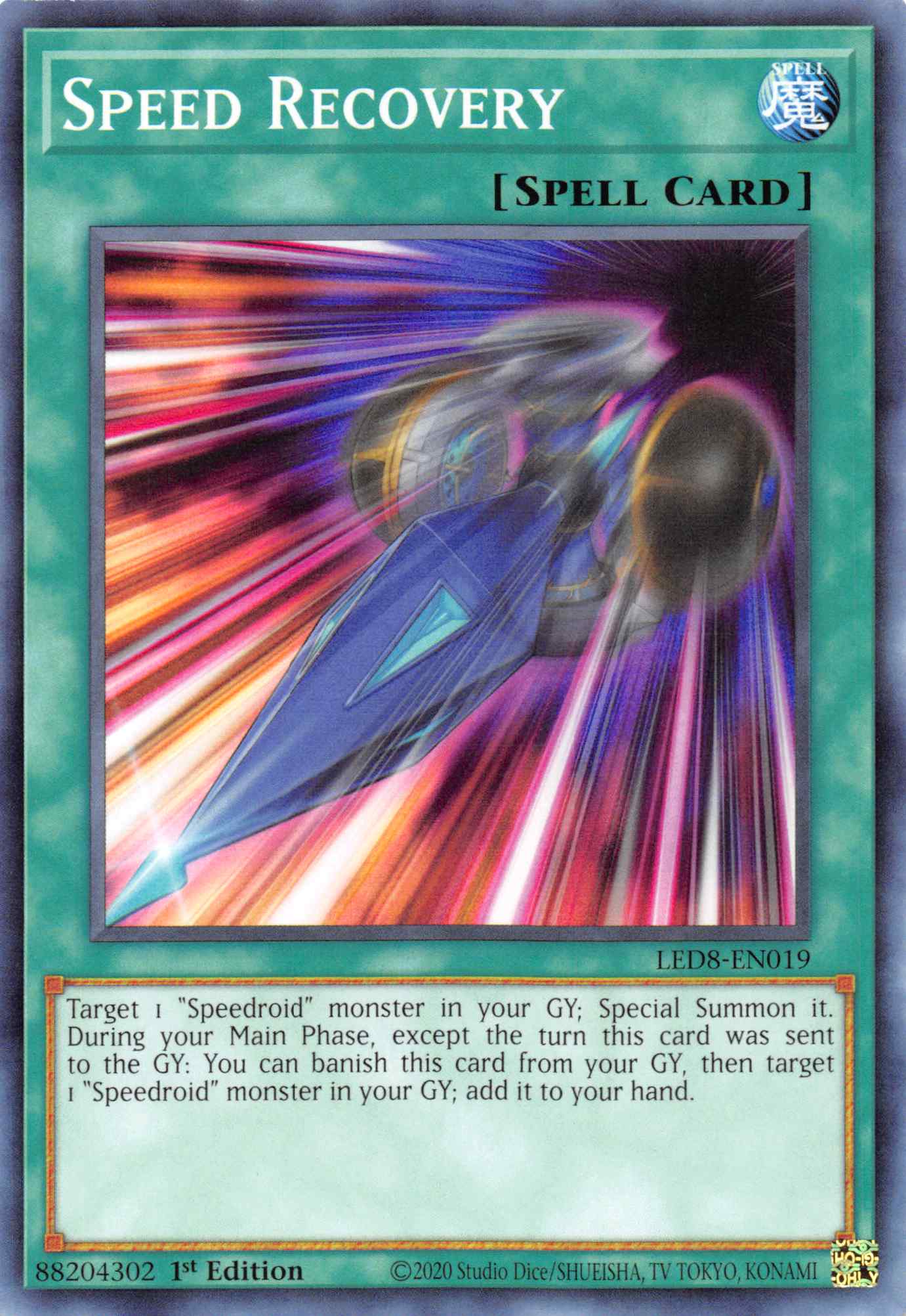 Speed Recovery [LED8-EN019] Common | Jomio and Rueliete's Cards and Comics