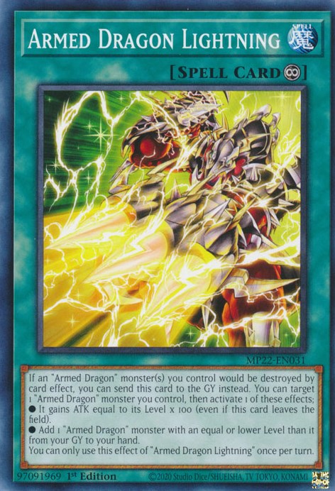 Armed Dragon Lightning [MP22-EN031] Common | Jomio and Rueliete's Cards and Comics