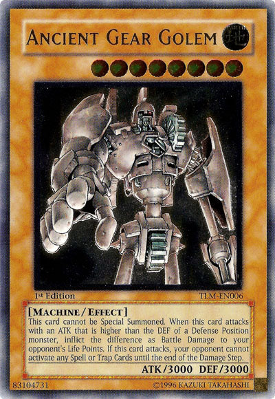Ancient Gear Golem [TLM-EN006] Ultimate Rare | Jomio and Rueliete's Cards and Comics