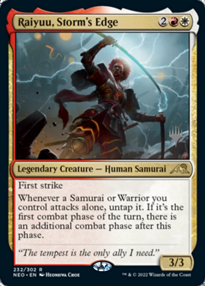 Raiyuu, Storm's Edge (Promo Pack) [Kamigawa: Neon Dynasty Promos] | Jomio and Rueliete's Cards and Comics