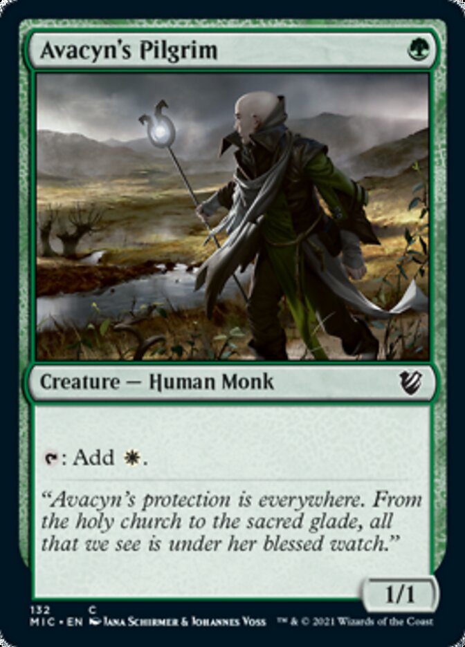 Avacyn's Pilgrim [Innistrad: Midnight Hunt Commander] | Jomio and Rueliete's Cards and Comics