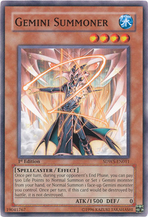 Gemini Summoner [SDWS-EN011] Common | Jomio and Rueliete's Cards and Comics