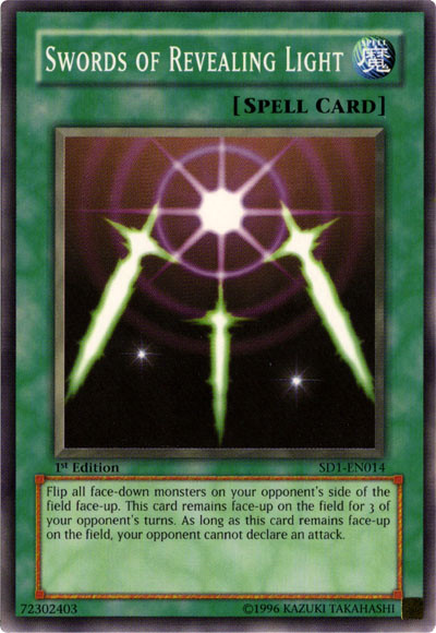 Swords of Revealing Light [SD1-EN014] Common | Jomio and Rueliete's Cards and Comics