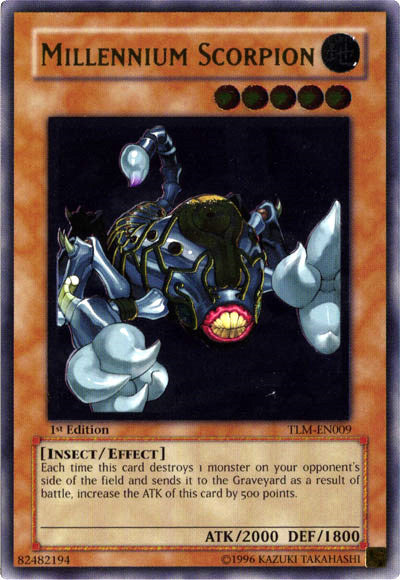 Millennium Scorpion [TLM-EN009] Ultimate Rare | Jomio and Rueliete's Cards and Comics