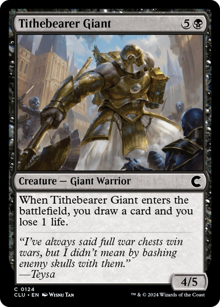Tithebearer Giant [Ravnica: Clue Edition] | Jomio and Rueliete's Cards and Comics