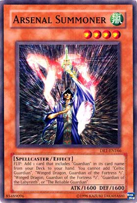 Arsenal Summoner [DR1-EN166] Common | Jomio and Rueliete's Cards and Comics