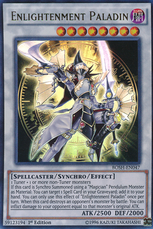Enlightenment Paladin [BOSH-EN047] Ultra Rare | Jomio and Rueliete's Cards and Comics