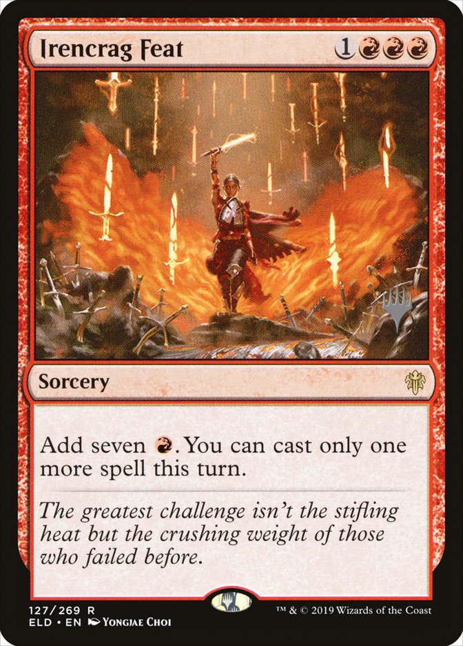 Irencrag Feat (Promo Pack) [Throne of Eldraine Promos] | Jomio and Rueliete's Cards and Comics