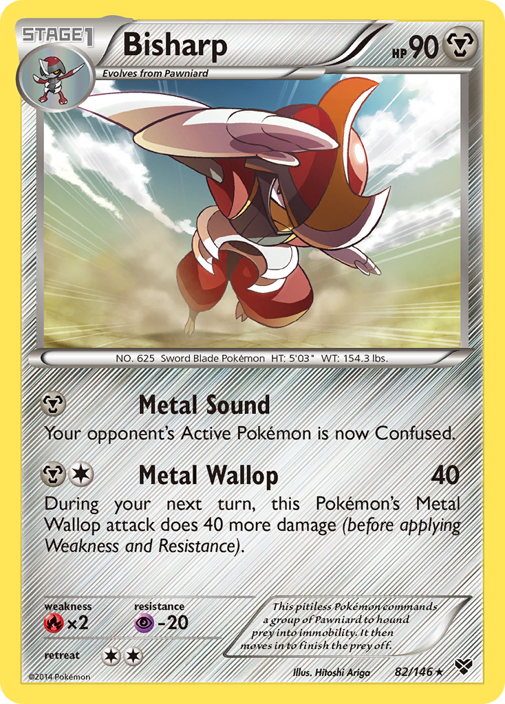 Bisharp (82/146) [XY: Base Set] | Jomio and Rueliete's Cards and Comics