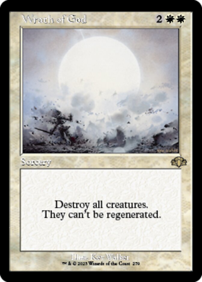 Wrath of God (Retro) [Dominaria Remastered] | Jomio and Rueliete's Cards and Comics