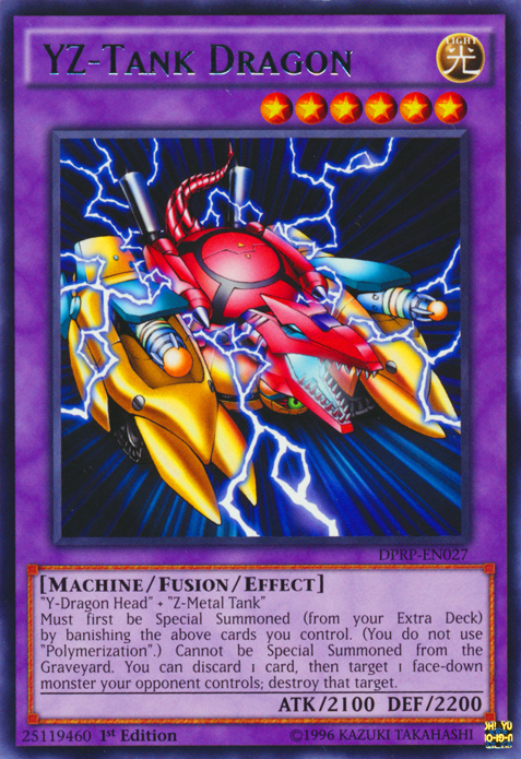 YZ-Tank Dragon [DPRP-EN027] Rare | Jomio and Rueliete's Cards and Comics