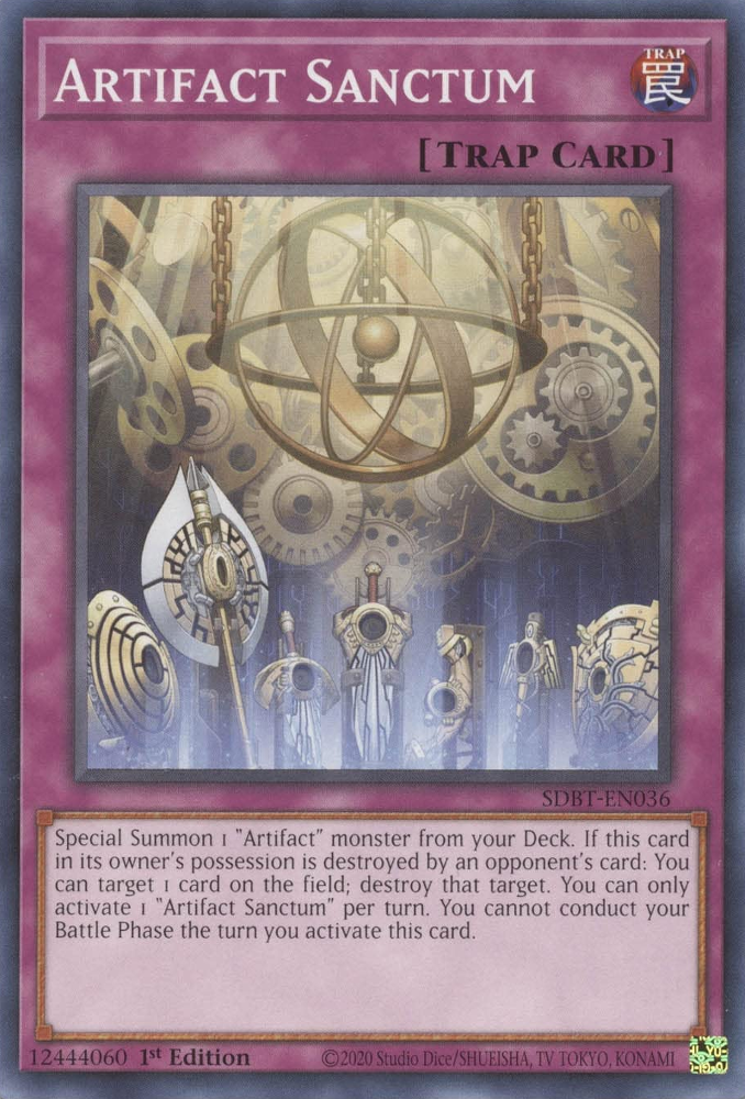 Artifact Sanctum [SDBT-EN036] Common | Jomio and Rueliete's Cards and Comics